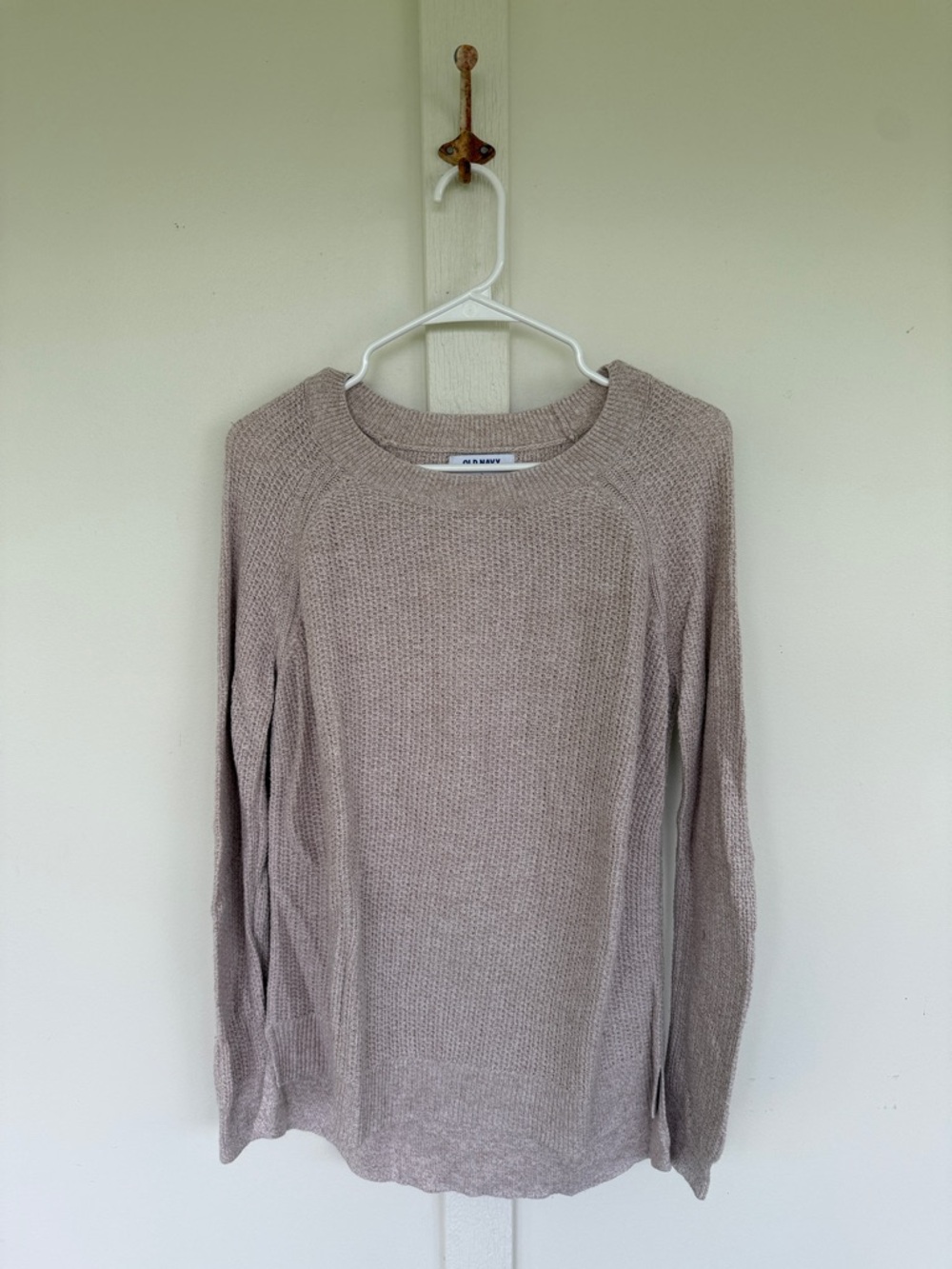 Old Navy tan tunic sweater